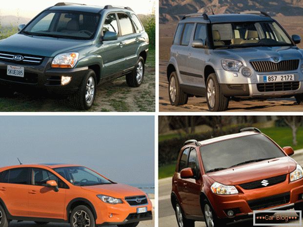 Comparar Skoda Yeti, Kia Sportage, Subaru XV e Suzuki SX4