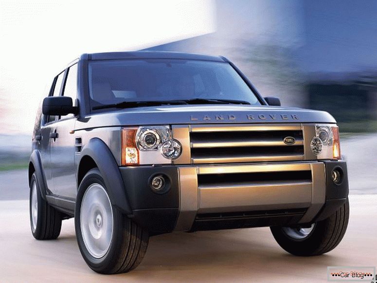 Aparência de Land Rover Discovery 3