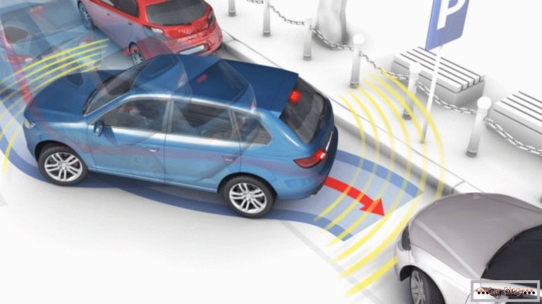 princípio de funcionamento de sensores de estacionamento