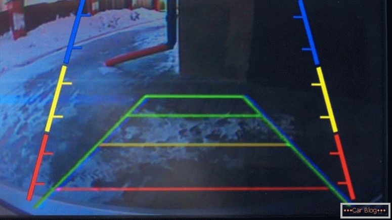 sensores de estacionamento com câmera de visão traseira