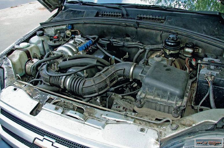 Capacidade do motor Chevrolet Niva