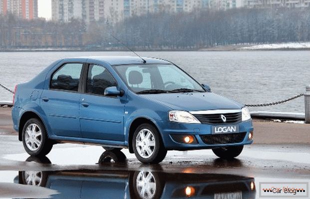 Popular na Rússia Renault Logan