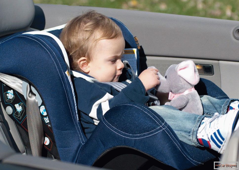 Assento de carro do bebê