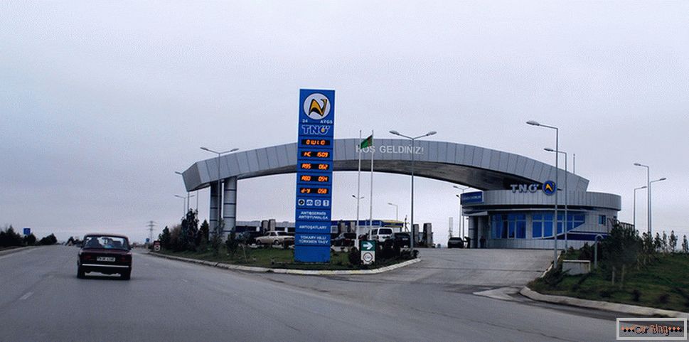Postos de Combustível no Turquemenistão