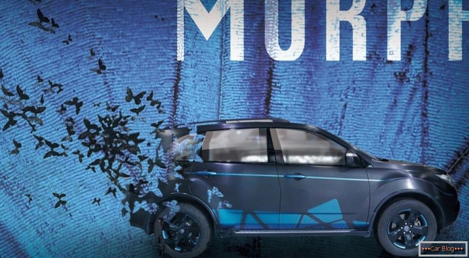 Estúdio de arte chinês Vilner представила кроссовер Acura MDX в необычном дизайне