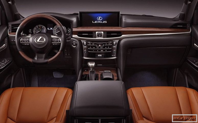 Interior Lexus LX