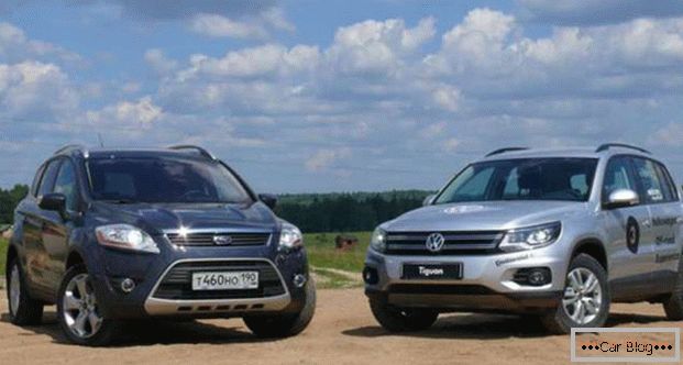 Ford Kuga e Volkswagen Tiguan - cruzamentos que combinam estilo e confiabilidade