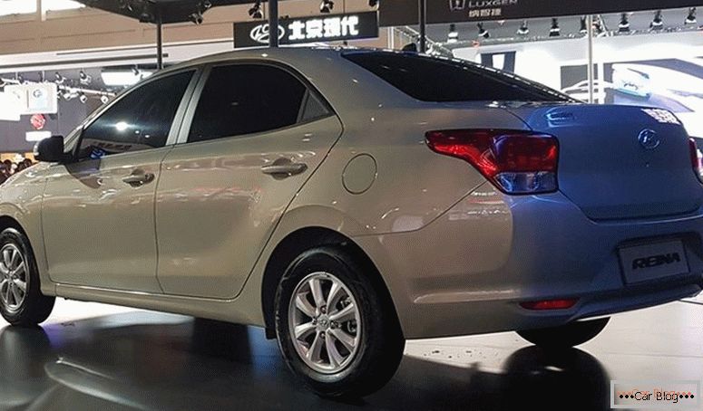 На автовыставке в Чунцине продемонстрировали самый дешевый Rainha Hyundai