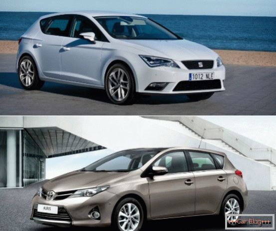 Comparação Toyota Auris e Seat Leon
