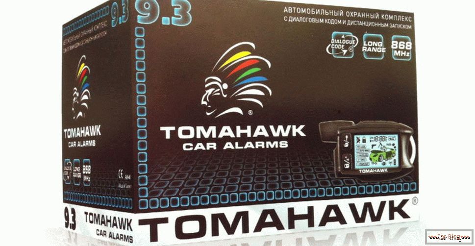 Tomahawk do alarme do carro 9.3