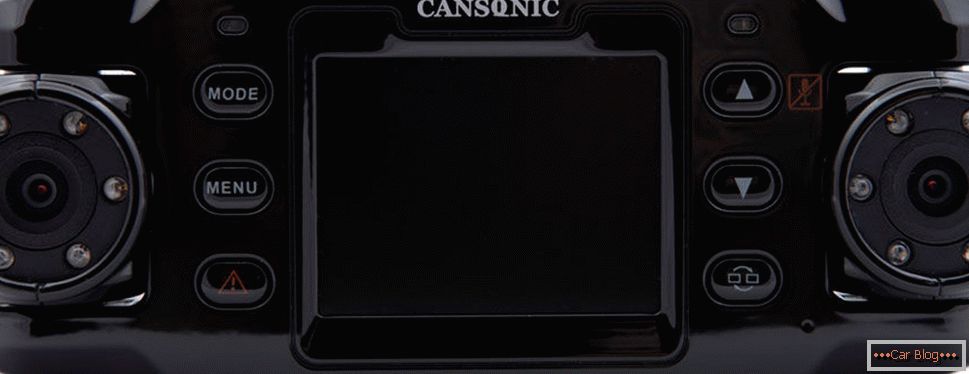 DVR com duas câmeras Cansonic FDV-7000