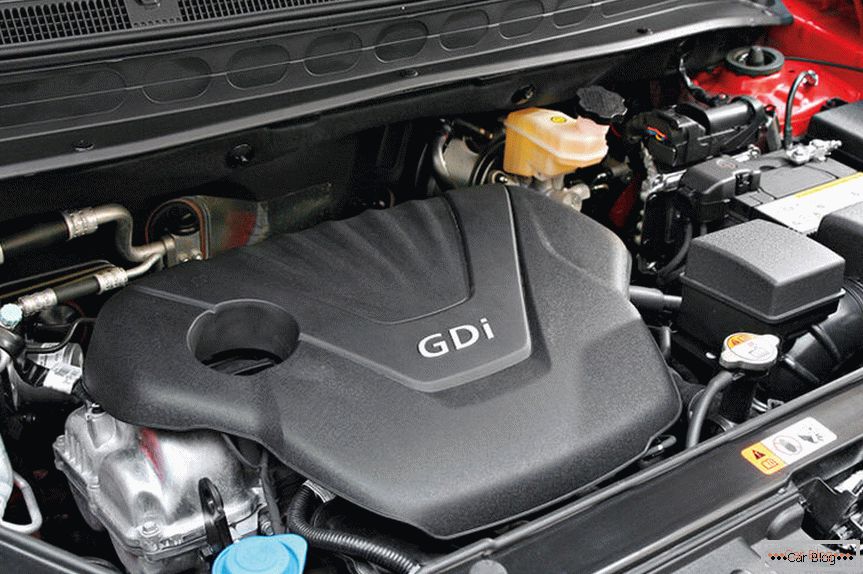 Motor KIA com sistema GDI