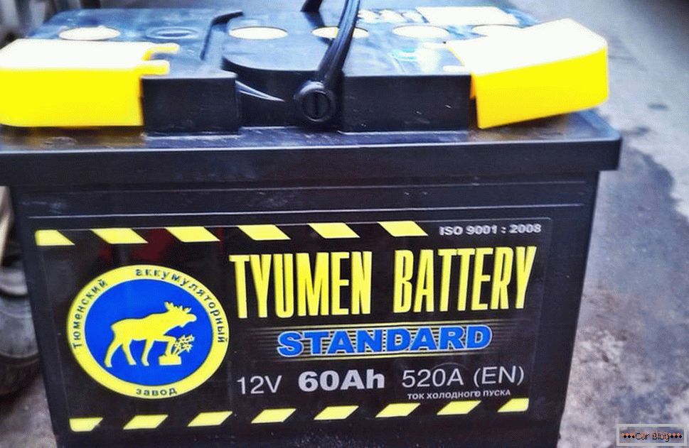 Padrão de Bateria Tyumen