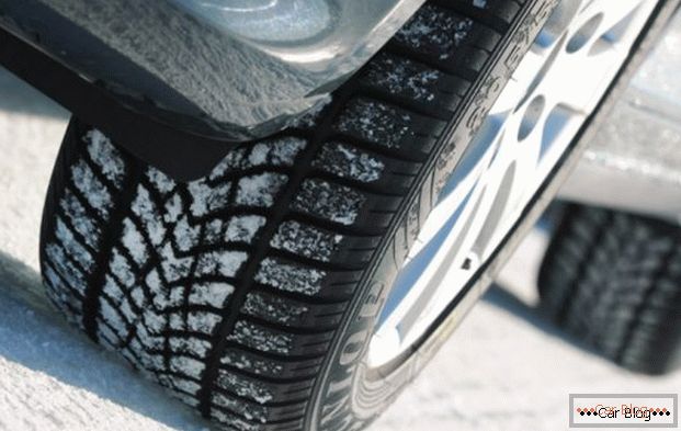 Características do pneu de inverno