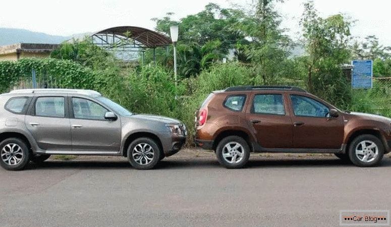 Qual é a diferença entre Renault Duster e Nissan Terrano?