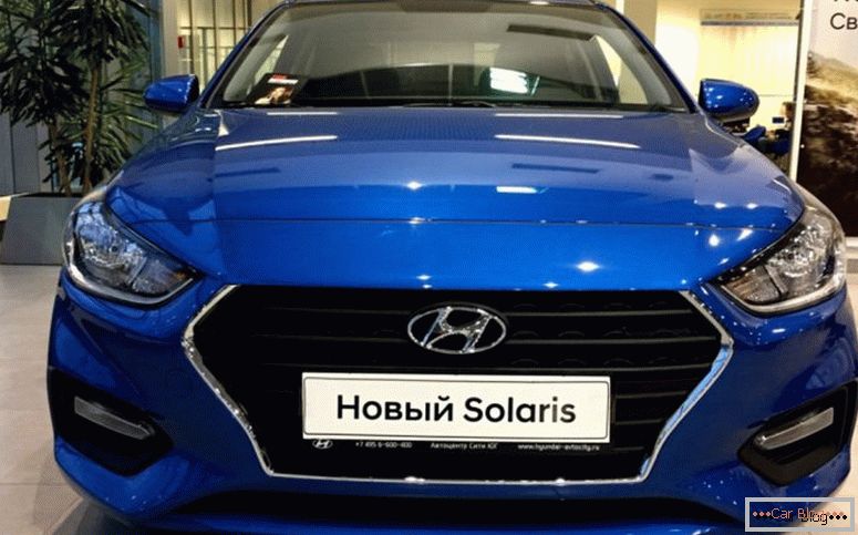 Preços e configuração Hyundai Solaris