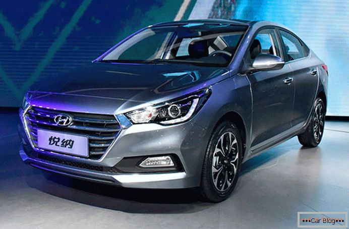 Versão chinesa do Hyundai Solaris