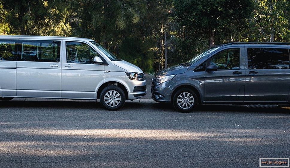 Qual minivan escolher: Mercedes-Benz Vito ou Volkswagen Transporter T5