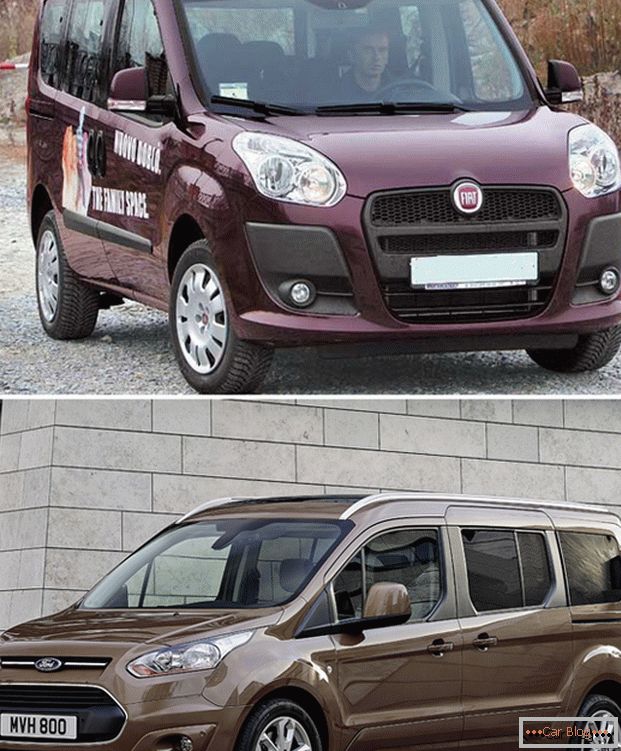 Carros FIAT Doblo e Ford Connect - qual da minivan é melhor?
