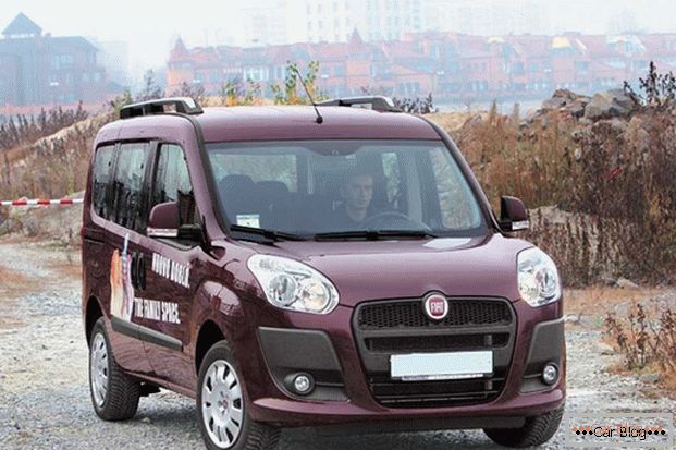 Carro FIAT Doblo в пассажирском варианте может быть оснащён 7 сиденьями