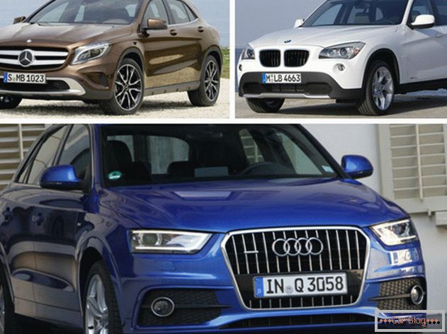 Comparar Mercedes GLA com Audi Q3 e BMW X1