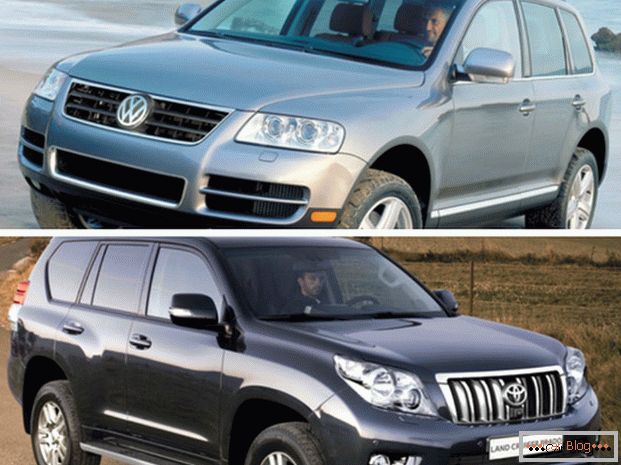 Comparando Volkswagen Touareg e Toyota Land Cruiser Prado