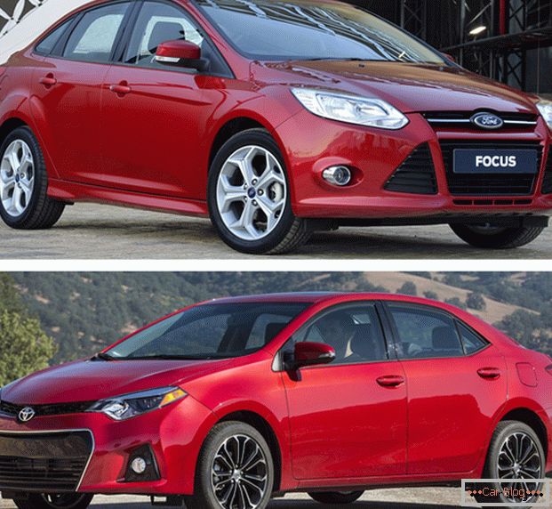 Ford Focus e Toyota Corolla - carros para pessoas confiantes no amanhã