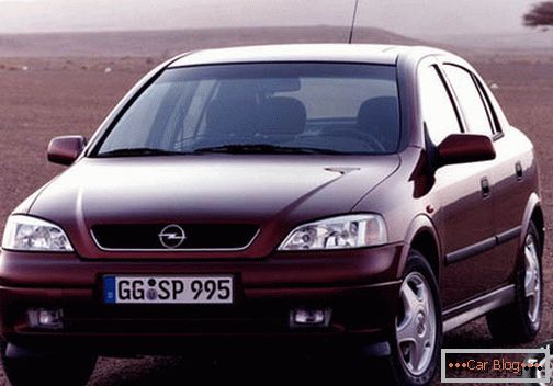 Especificações Opel Astra g