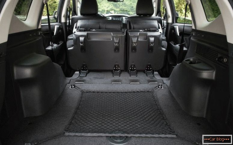 Compartimento de bagagem Mitsubishi Pajero Sport