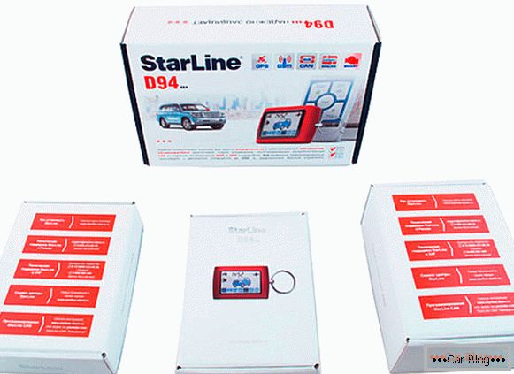 Alarme de carro principal StarLineD94 GSM / GPS