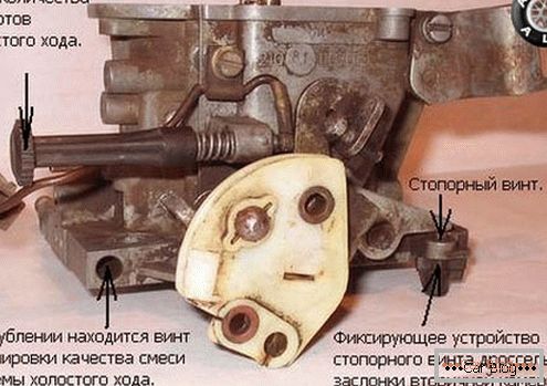 Reparar carburador VAZ 21083 Solex