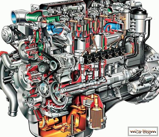 Motor diesel clássico