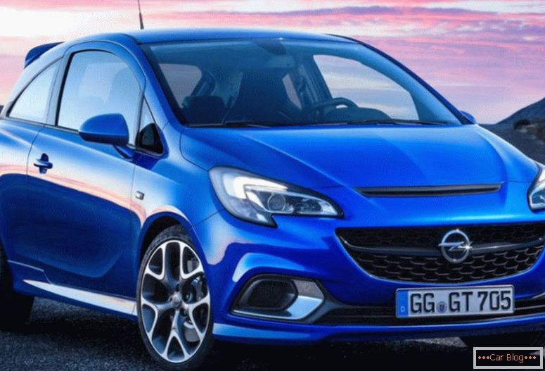 Aparência do Opel Corsa
